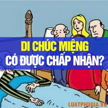 DI CHÚC MIỆNG CÓ PHẢI DI CHÚC HỢP PHÁP HAY KHÔNG?