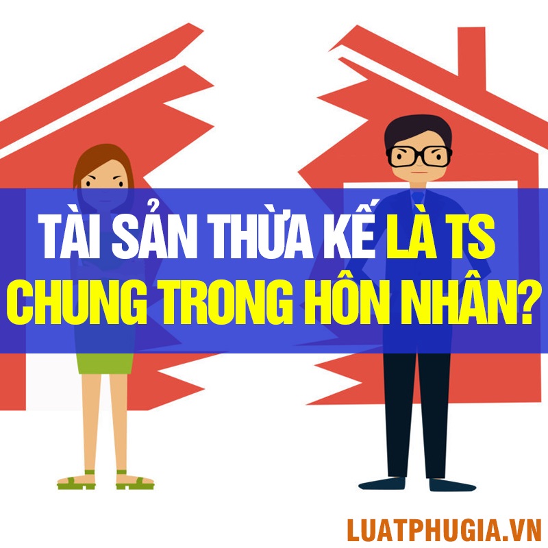 TÀI SẢN THỪA KẾ CÓ PHẢI TÀI SẢN CHUNG CỦA VỢ CHỒNG TRONG THỜI KỲ HÔN NHÂN?